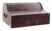 +19TH C. LAP DESK WITH TAMBOUR