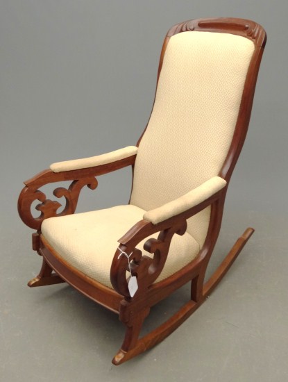 19th c. Lincoln rocker. 16'' Seat