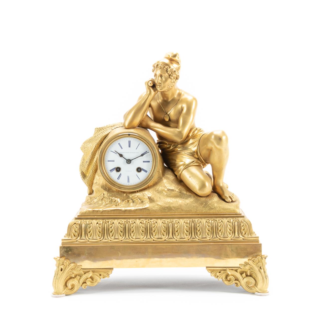 19TH C. LOUIS PHILIPE GILT BRONZE