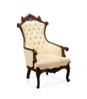 19TH C. LOUIS XV REVIVAL MAHOG