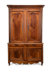 19TH C. LOUIS XV STYLE WALNUT