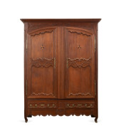 19TH C. LOUIS XV STYLE OAK MAR