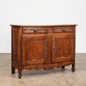 19TH C. LOUIS XV STYLE WALNUT