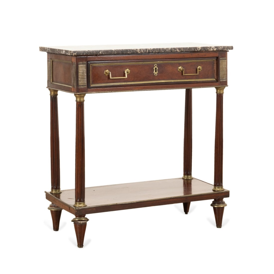 19TH C. LOUIS XVI MAHOGANY