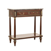 19TH C. LOUIS XVI MAHOGANY CON