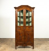 19TH C. LOUIS XVI-STYLE GLAZED