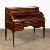19TH C. LOUIS XVI-STYLE MAHOGA