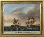 19TH C. MARINE O/C, UNITED STA
