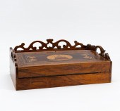 19TH C. MARITIME INLAID PORTAB