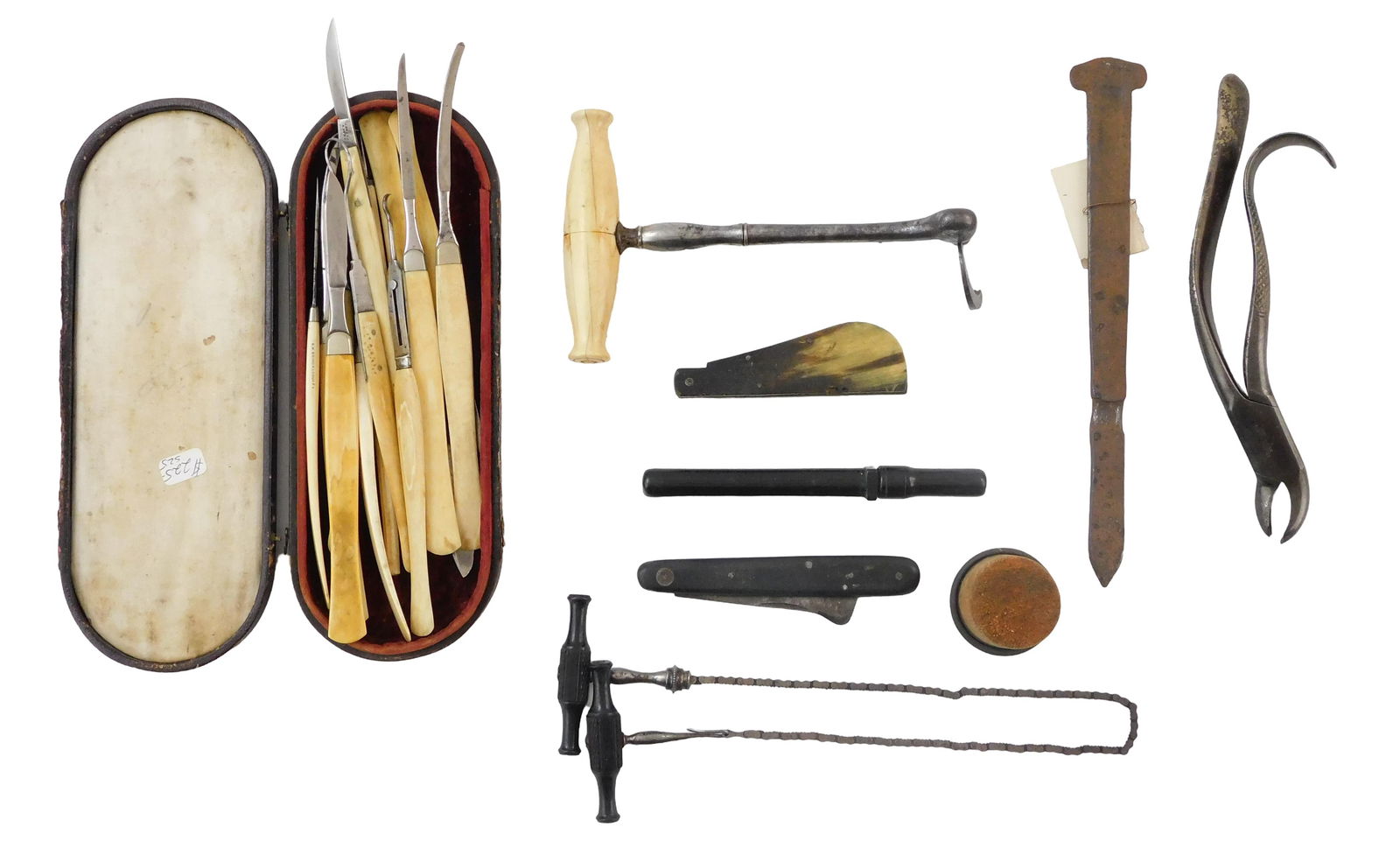 19TH C. MEDICAL EQUIPMENT, SOME