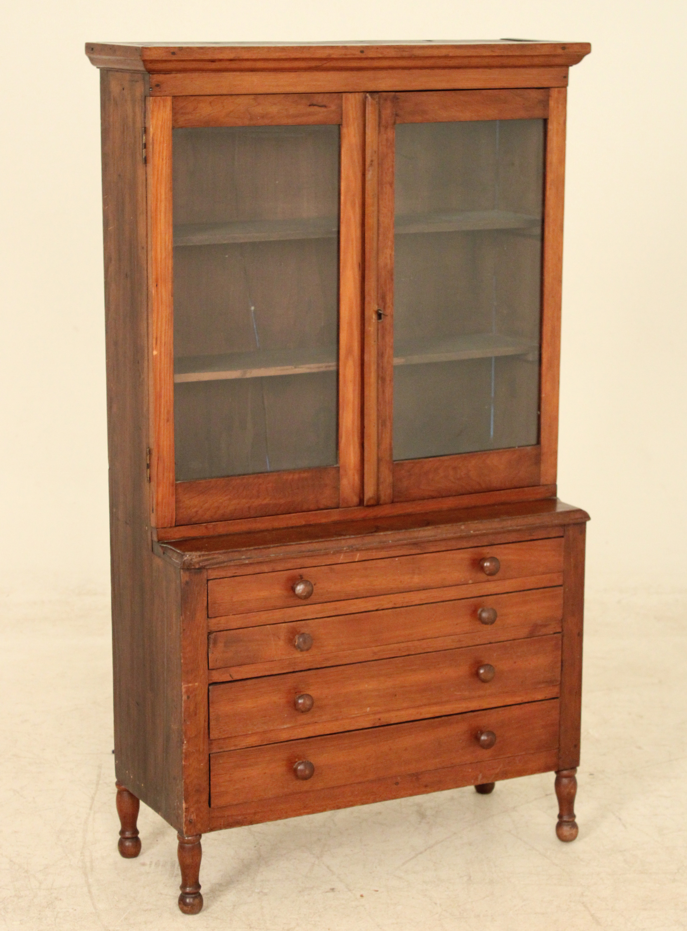 19TH C. MINIATURE AMERICAN WALNUT