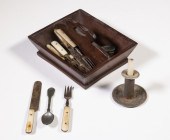 19TH C. MINIATURE HOUSEHOLD IT