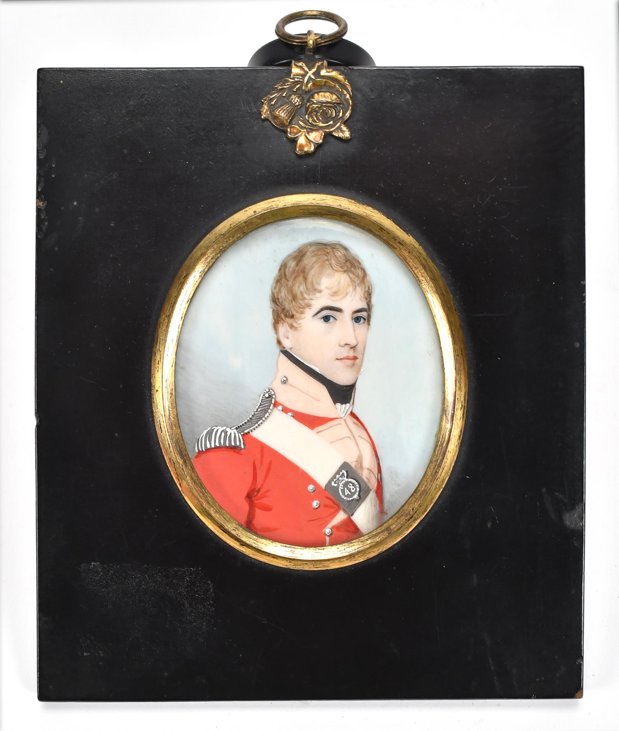 19TH C. MINIATURE PORTRAIT