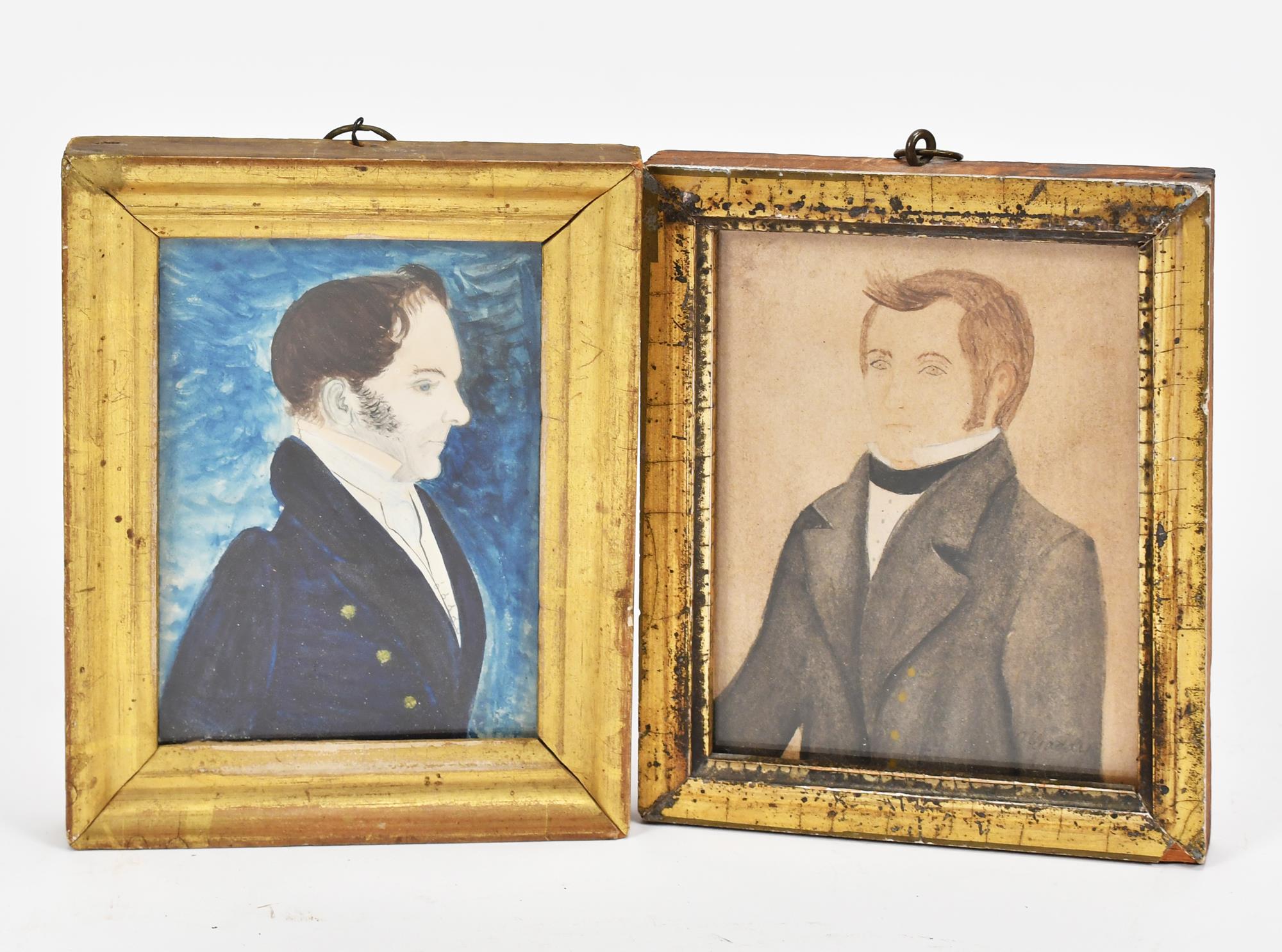 19TH C. MINIATURE WATERCOLOR