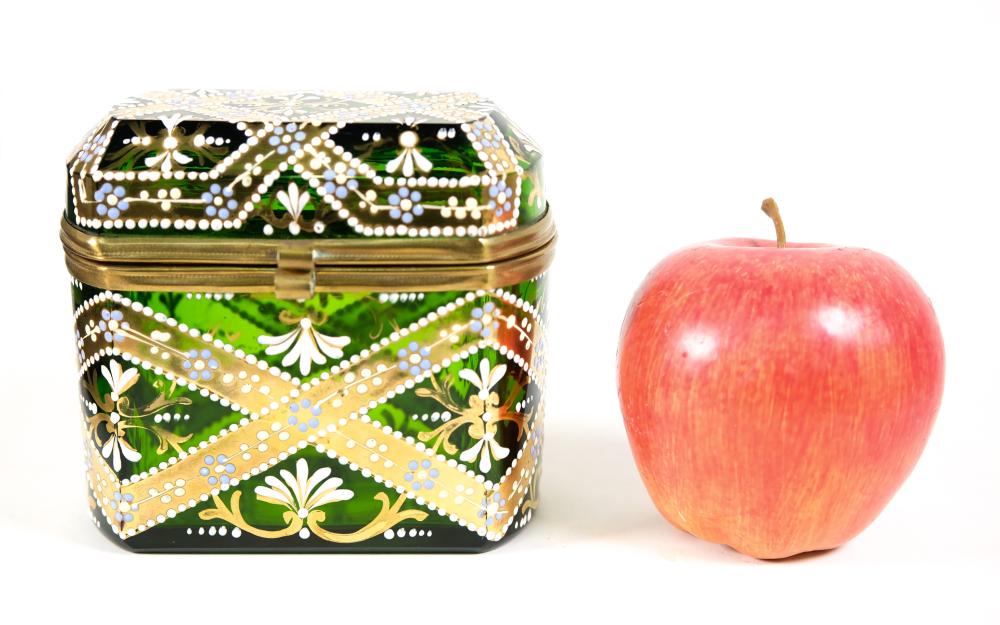 19TH C MOSER BOHEMIAN GLASS &