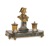 19TH C. NAPOLEON BRONZE MOUNTE