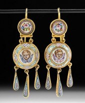 19TH C. NEOCLASSICAL GOLD & ST