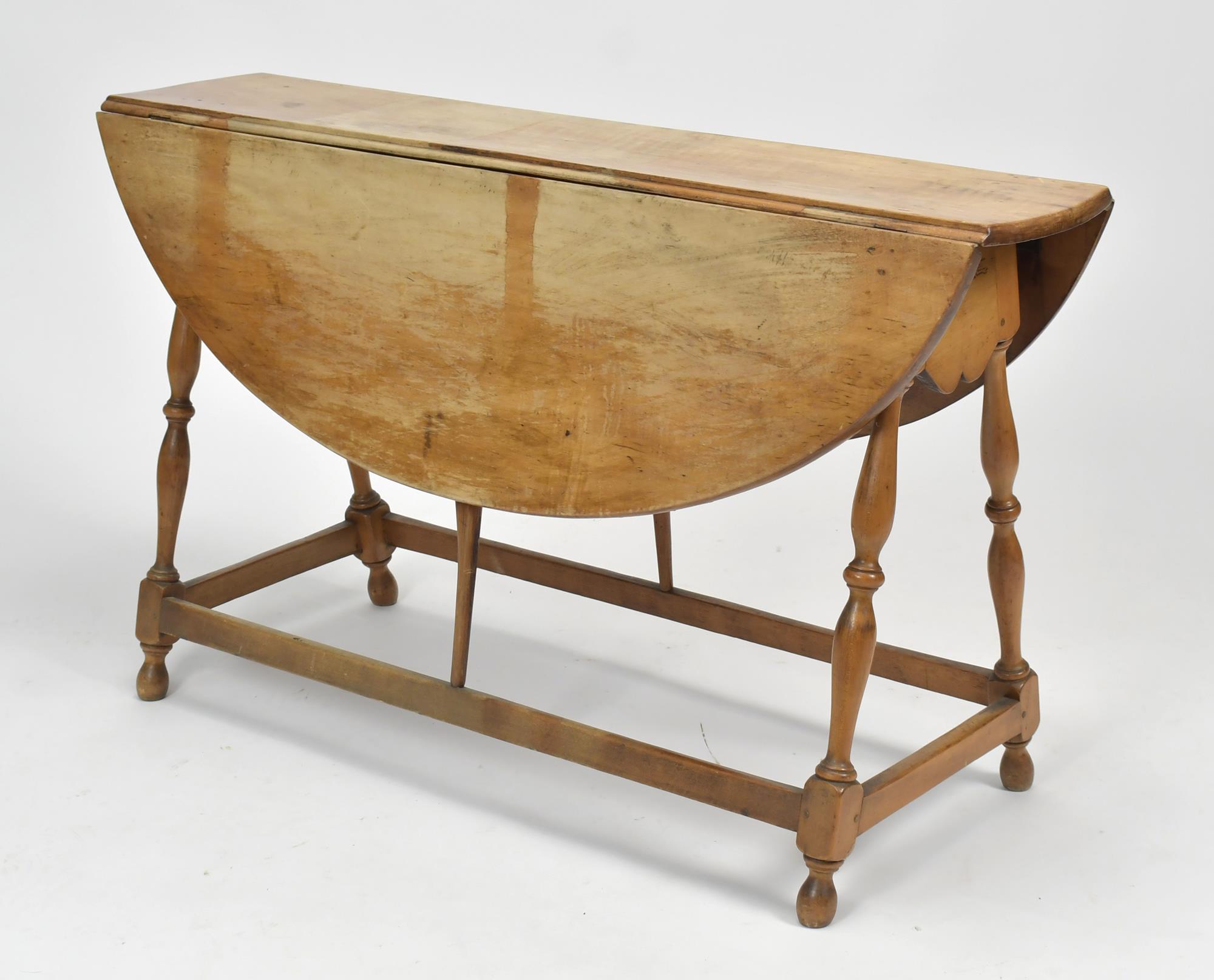 19TH C. NEW ENGLAND MAPLE BUTTERFLY