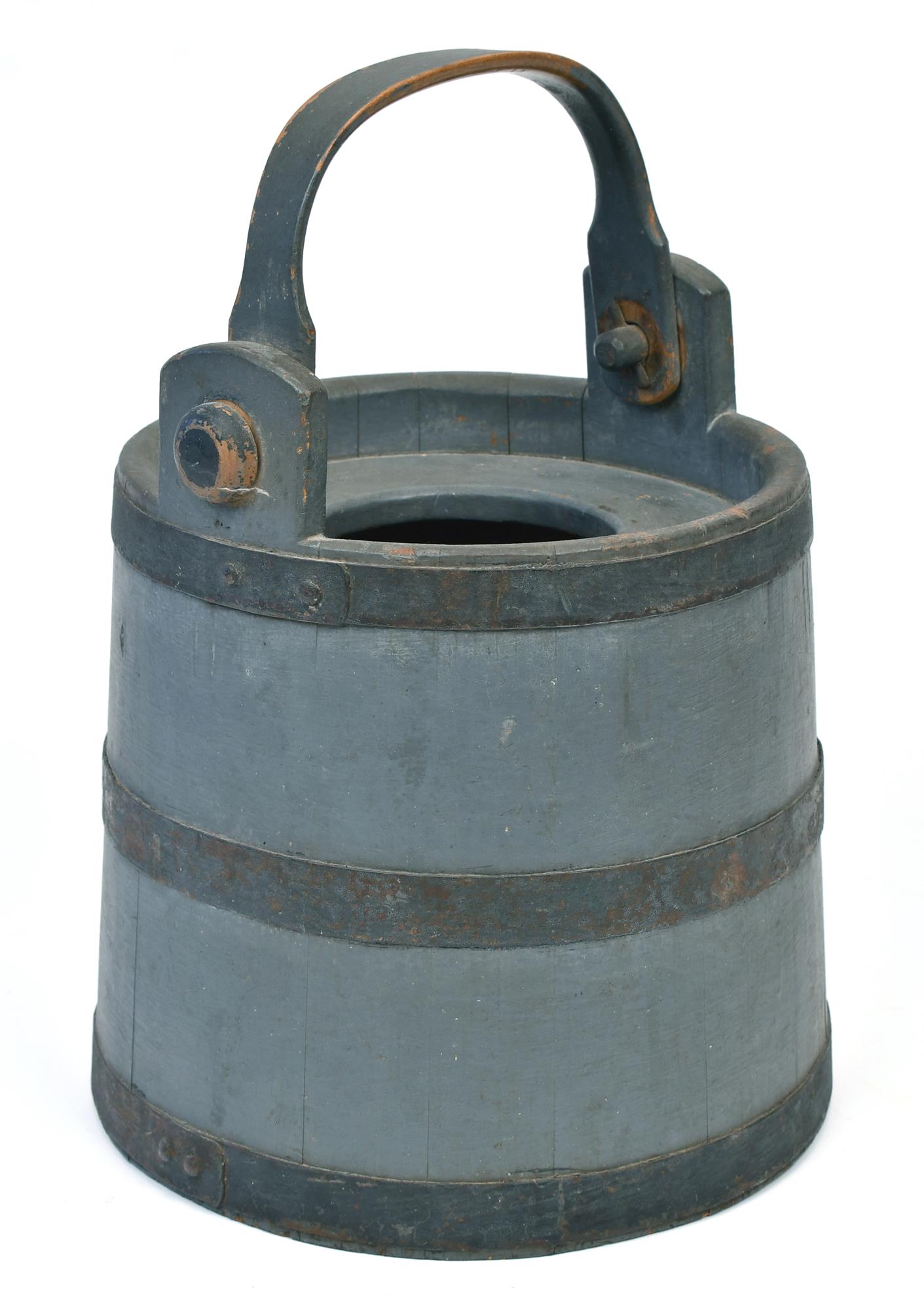 19TH C. NEW ENGLAND PAINTED SUGAR
