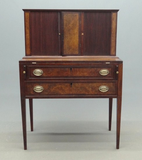 19th c. New England tambour