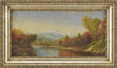 19TH C. O/C, SACO RIVER WHITE