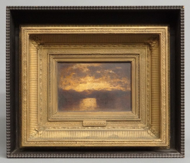19th c. oil on artist board