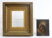 19th c. oil on artist board si
