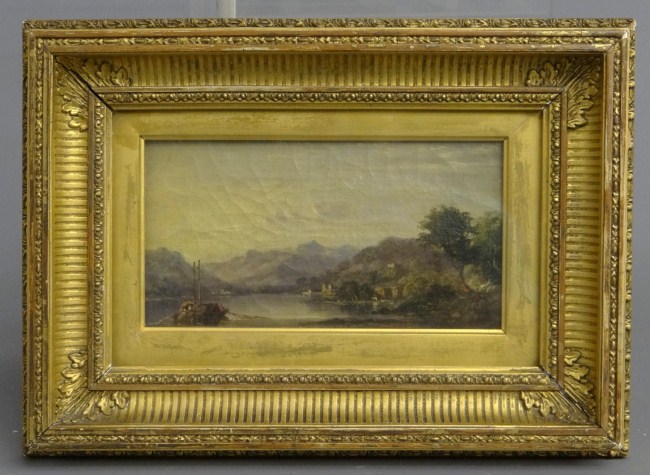 19th c. oil on canvas Hudson