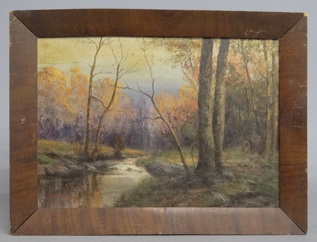 19th c. oil on canvas Catskill