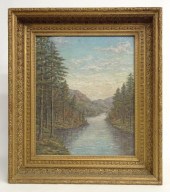 19th c. oil on canvas Sibley C
