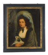 19TH C. OIL ON CANVAS PORTRAIT