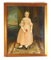19TH C. OIL ON CANVAS PORTRAIT