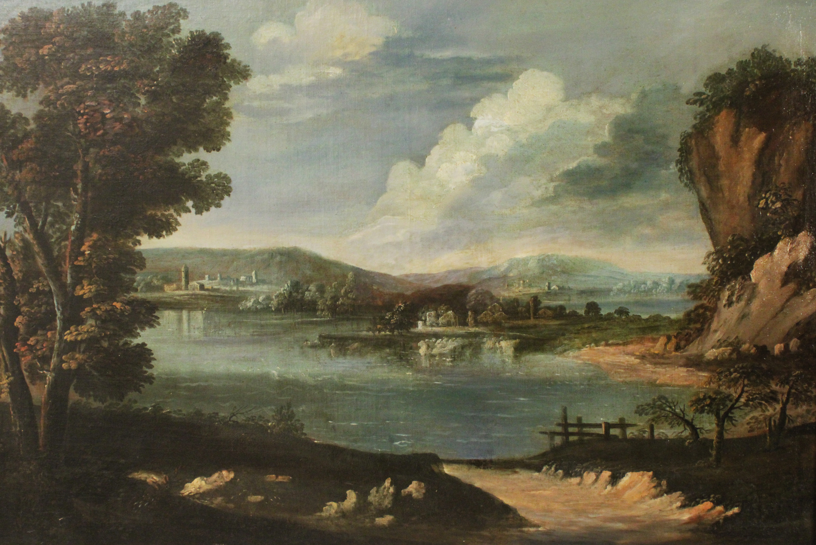 19TH C. OIL ON CANVAS ITALIAN