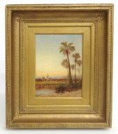 19th c. oil on panel Cordoba S