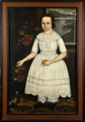19TH C. OIL PORTRAIT, ATTRIB.