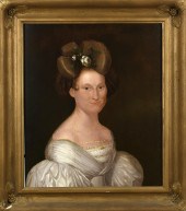 19TH C. OIL, PORTRAIT ATTRIB.