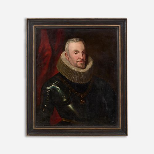 19TH C. OIL PORTRAIT, MANNER OF SIR