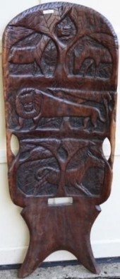 19TH C OR EARLY 20TH C CARVED