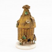 19TH C. ORMOLU BEEHIVE FORM SC