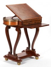19TH C. ORMOLU ROSEWOOD LADIES