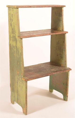 19TH C. PA BUCKET BENCH IN OLD