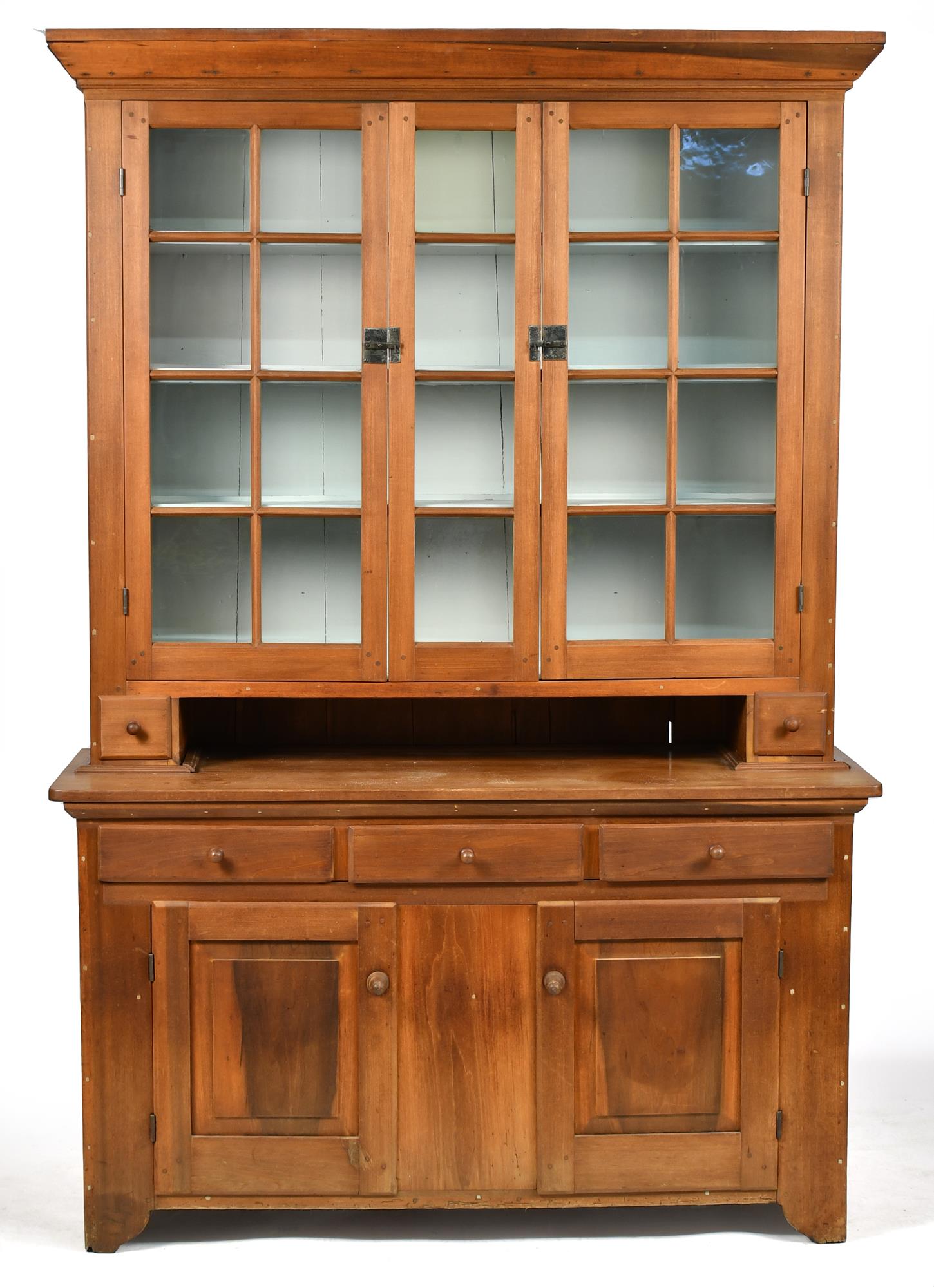 19TH C. PA FEDERAL WELSH DRESSER.