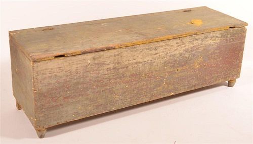 19TH C. PA PINE DOVETAILED WOOD