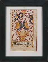 19TH C. PAINTED PAPER SCHERENS