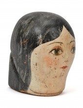 19TH C. PAINTED PINE MILLINERS