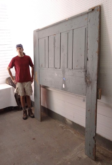 19th c. paneled wall. 80 1/2'' x