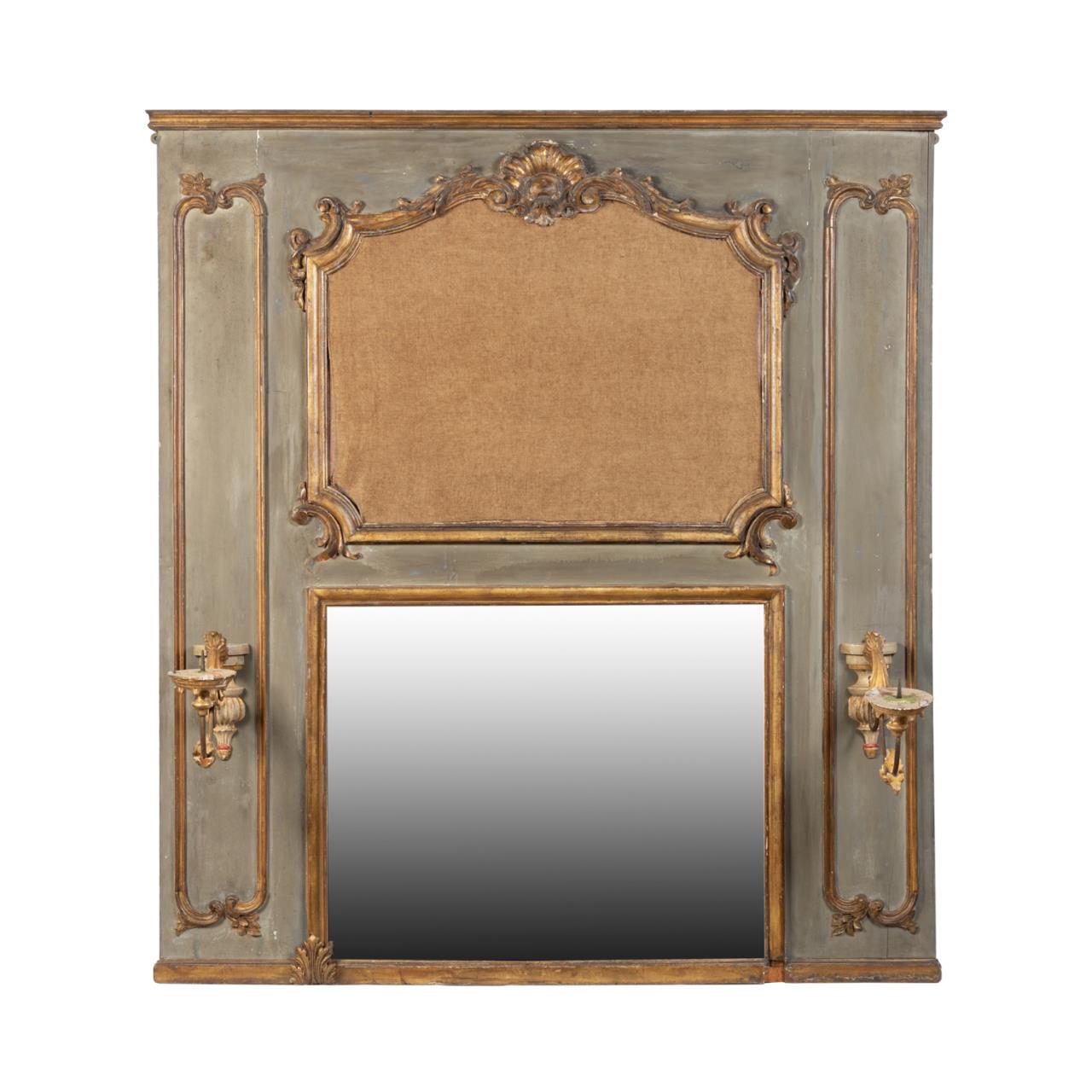 19TH C. PARCEL GILT LOUIS XV