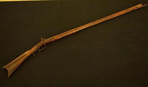 19TH C PERCUSSION RIFLEA 19th