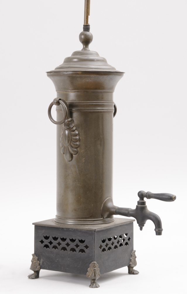 19TH C. PEWTER AND SHEET-IRON