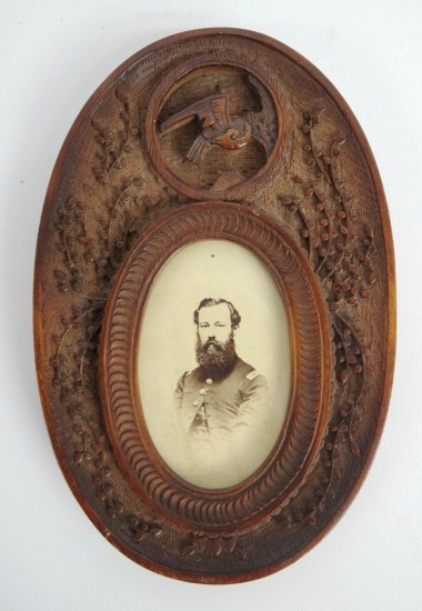 19th c. photo of Civil War office